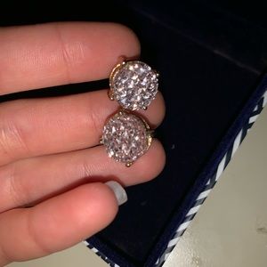 Diamond Earrings Handcrafted
